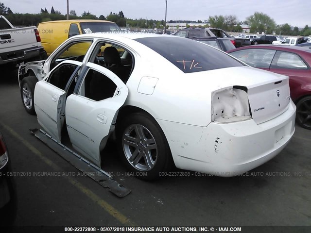 2B3CA3CV4AH244560 - 2010 DODGE CHARGER SXT WHITE photo 3