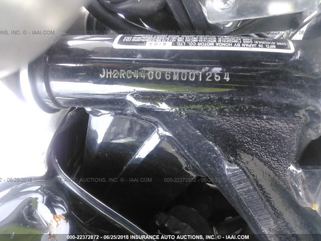 JH2RC44006M001254 - 2006 HONDA VT750 C BLACK photo 10