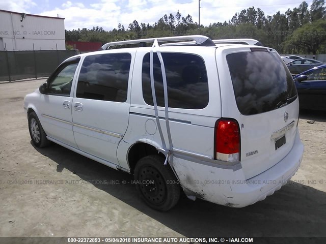 5GADV33L05D227300 - 2005 BUICK TERRAZA CXL WHITE photo 6