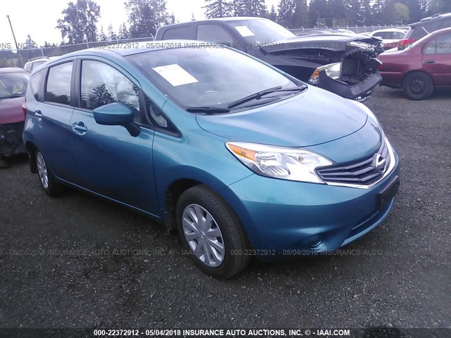 3N1CE2CP4FL431698 - 2015 NISSAN VERSA NOTE S/S PLUS/SV/SL/SR BLUE photo 1