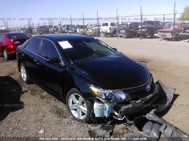 4T1BF1FK3EU347646 - 2014 TOYOTA CAMRY L/SE/LE/XLE 黑色 照片 1
