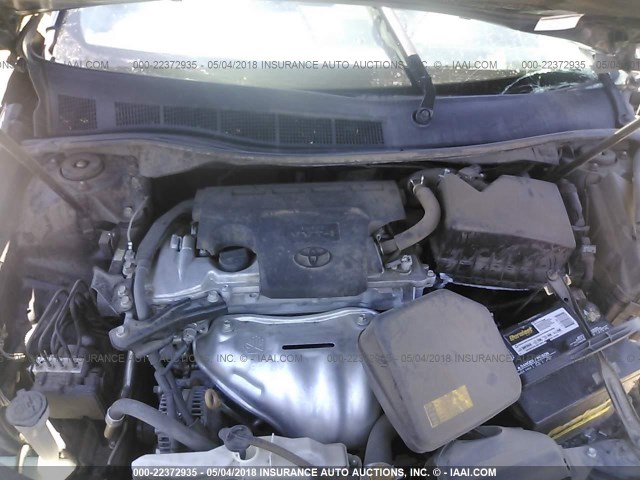 4T1BF1FK3EU347646 - 2014 TOYOTA CAMRY L/SE/LE/XLE 黑色 照片 10