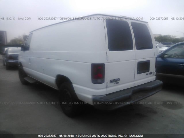 1FTNE2EW3CDA60240 - 2012 FORD ECONOLINE E250 VAN WHITE photo 3