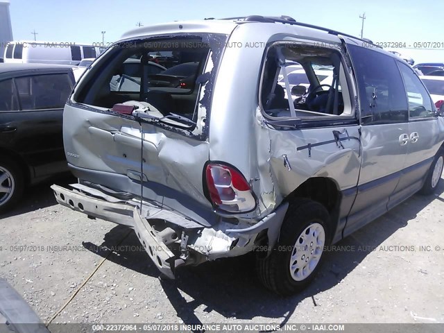 1B4GP54L7XB523006 - 1999 DODGE GRAND CARAVAN LE GRAY photo 6