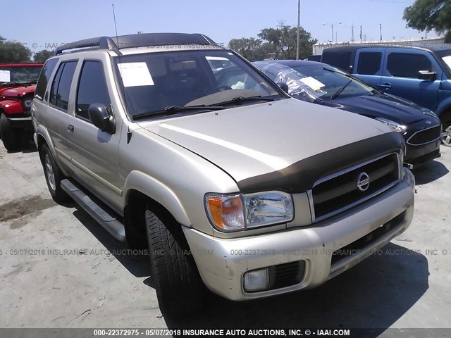 JN8DR09X32W650744 - 2002 NISSAN PATHFINDER LE/SE GOLD photo 1