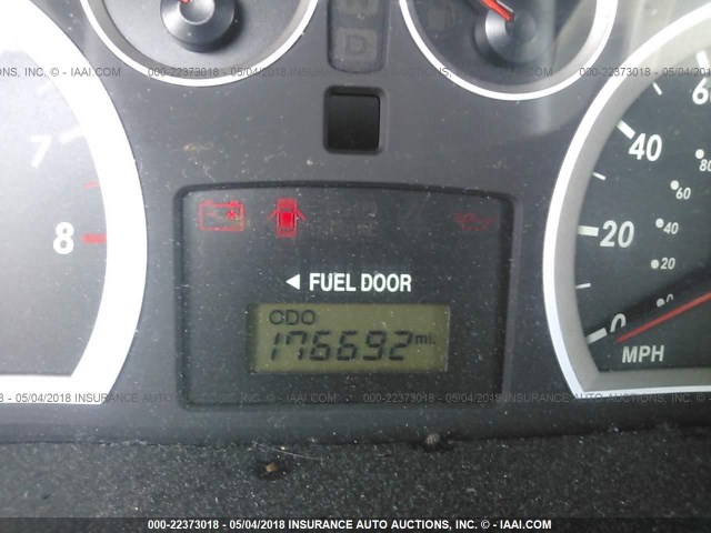 KM8SC13D65U967678 - 2005 HYUNDAI SANTA FE GLS/LX ვერცხლისფერი ფოტო 7