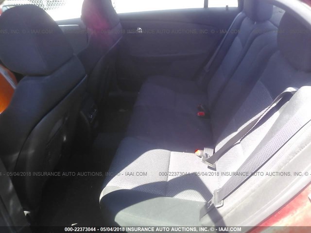 1G1ZC5E0XCF333384 - 2012 CHEVROLET MALIBU 1LT 红色 照片 8