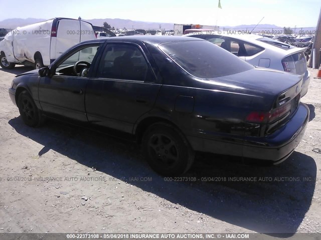 JT2BG22K1V0024211 - 1997 TOYOTA CAMRY LE/XLE Schwarz Foto 3