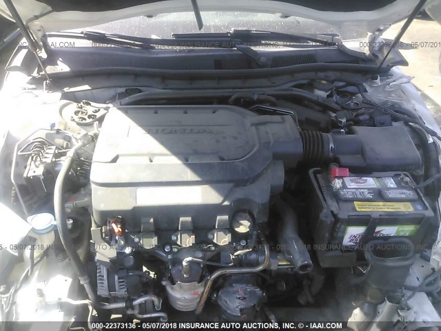 5J6TF1H56EL001543 - 2014 HONDA CROSSTOUR EXL თეთრი ფოტო 10