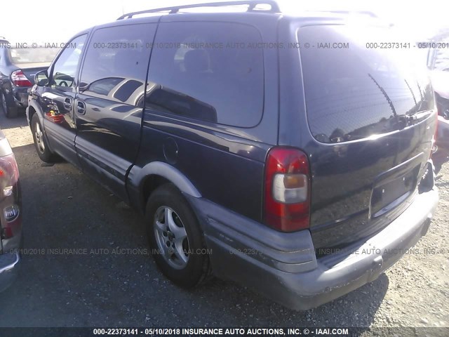 1GMDX13E33D102993 - 2003 PONTIAC MONTANA LUXURY BLUE photo 3