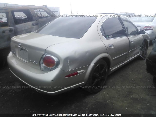 JN1DA31A93T401446 - 2003 NISSAN MAXIMA GLE/SE TAN photo 4