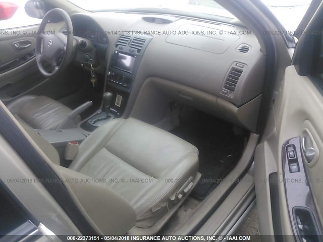 JN1DA31A93T401446 - 2003 NISSAN MAXIMA GLE/SE TAN photo 5