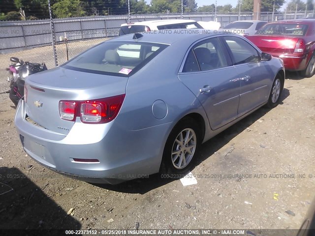 1G11A5SA6DU130960 - 2013 CHEVROLET MALIBU LS Light Blue photo 4
