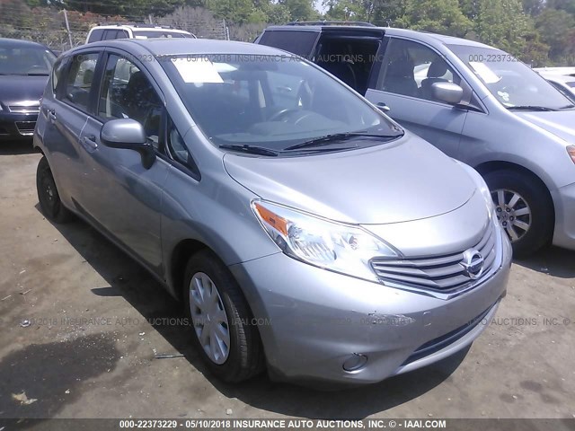 3N1CE2CP4EL420036 - 2014 NISSAN VERSA NOTE S/S PLUS/SV/SL GRAY photo 1