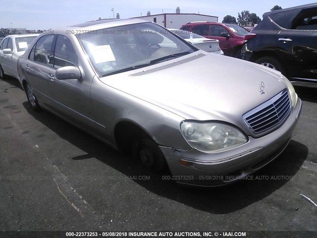 WDBNG70J22A249205 - 2002 MERCEDES-BENZ S 430 GOLD photo 1