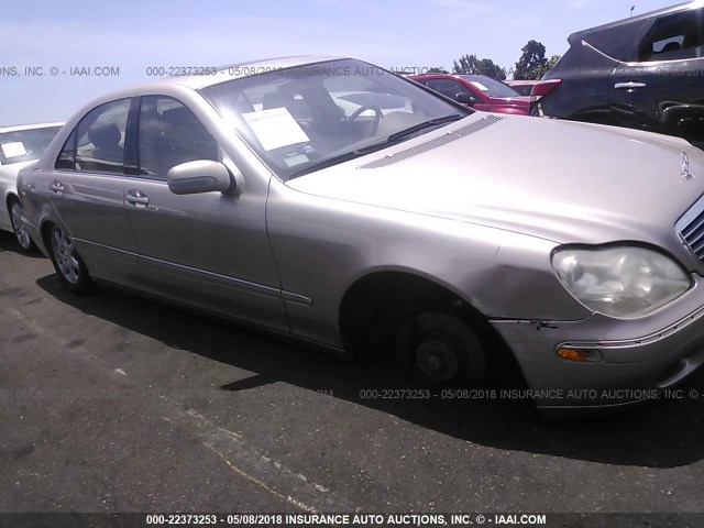 WDBNG70J22A249205 - 2002 MERCEDES-BENZ S 430 GOLD photo 6