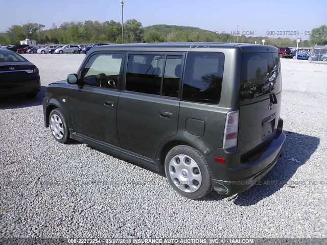 JTLKT324654030089 - 2005 TOYOTA SCION XB შავი ფოტო 3