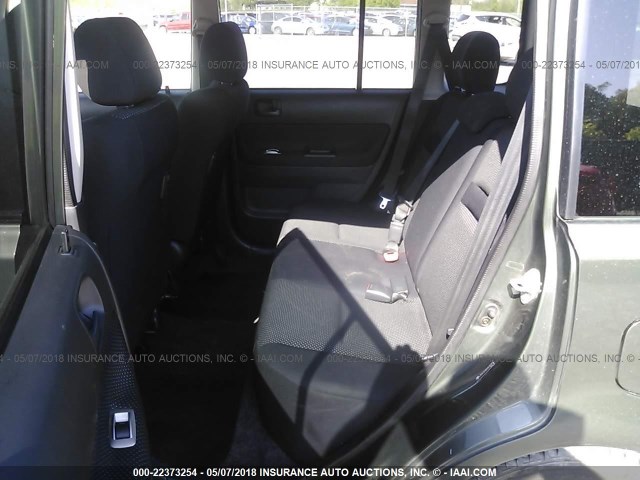 JTLKT324654030089 - 2005 TOYOTA SCION XB შავი ფოტო 8