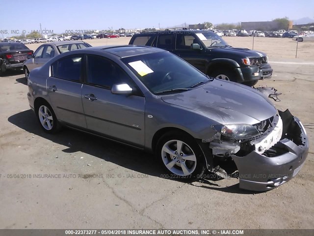 JM1BK323461433951 - 2006 MAZDA 3 S GRAY photo 1