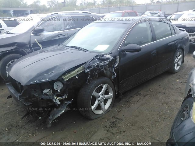 1N4BL11E55C218768 - 2005 NISSAN ALTIMA SE/SL/SE-R BLACK photo 2