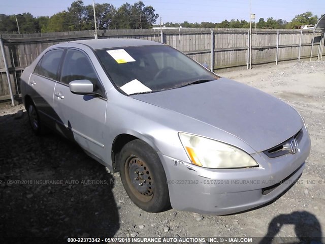 1HGCM55323A111828 - 2003 HONDA ACCORD LX SILVER photo 1