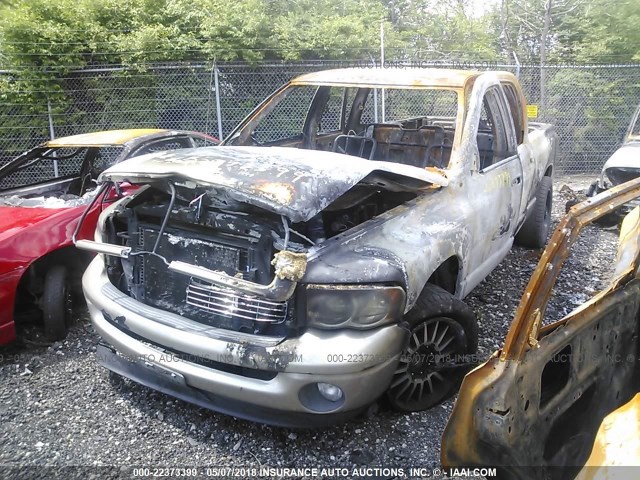 3D7KA28643G742837 - 2003 DODGE RAM 2500 ST/SLT 金色 照片 2