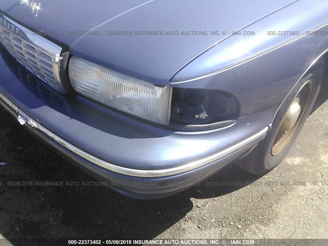 1G1BL52P0SR147501 - 1995 CHEVROLET CAPRICE / IMPALA CLASSIC/SS BLUE photo 6