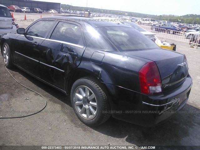 2C3LA53G27H765298 - 2007 CHRYSLER 300 TOURING BLACK photo 3