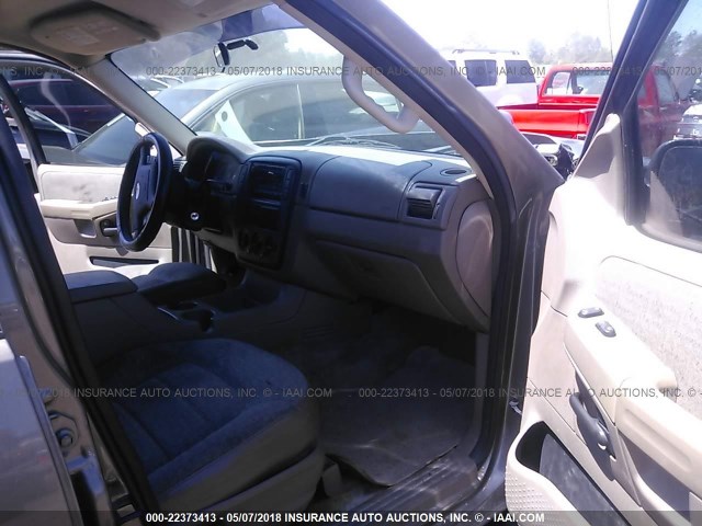 1FMZU62K93UC63562 - 2003 FORD EXPLORER XLS/XLS SPORT GRAY photo 5