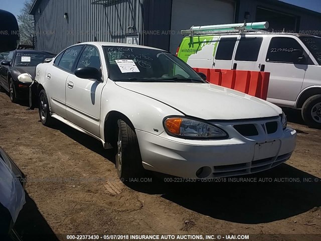 1G2NF52E64M550218 - 2004 PONTIAC GRAND AM SE1 WHITE photo 1