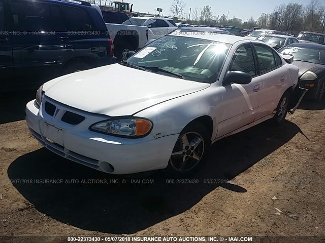 1G2NF52E64M550218 - 2004 PONTIAC GRAND AM SE1 WHITE photo 2