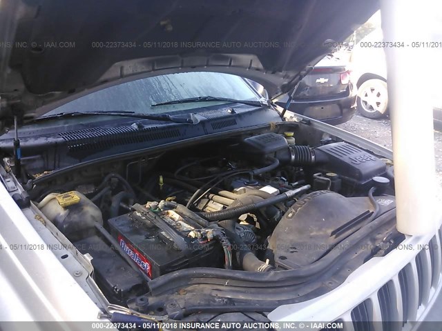 1J4GX48S84C360347 - 2004 JEEP GRAND CHEROKEE LAREDO/COLUMBIA/FREEDOM 银色 照片 10