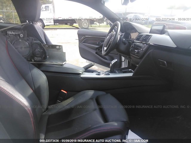 WBA3N9C53EK246026 - 2014 BMW 428 XI WHITE photo 5