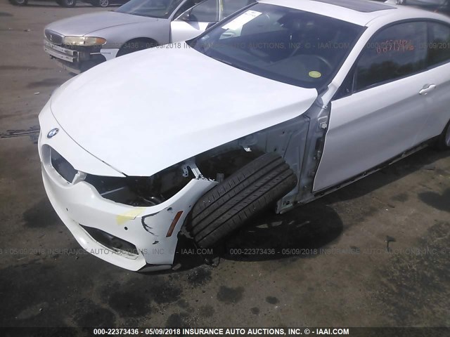 WBA3N9C53EK246026 - 2014 BMW 428 XI WHITE photo 6