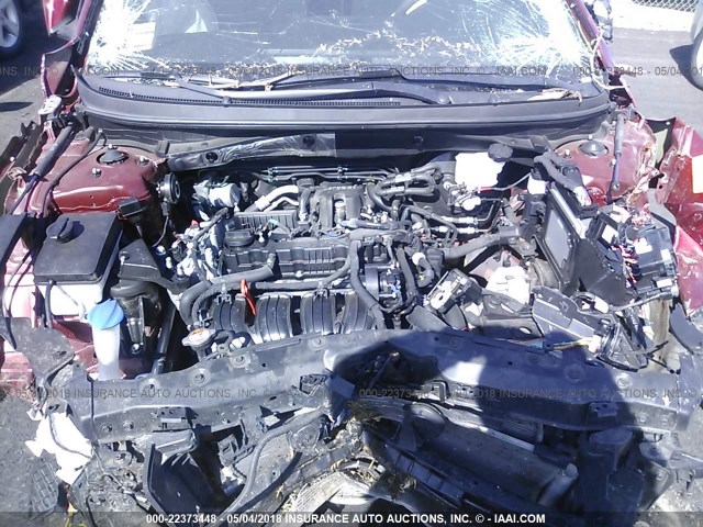 5NPE24AF3GH349953 - 2016 HYUNDAI SONATA SE RED photo 10