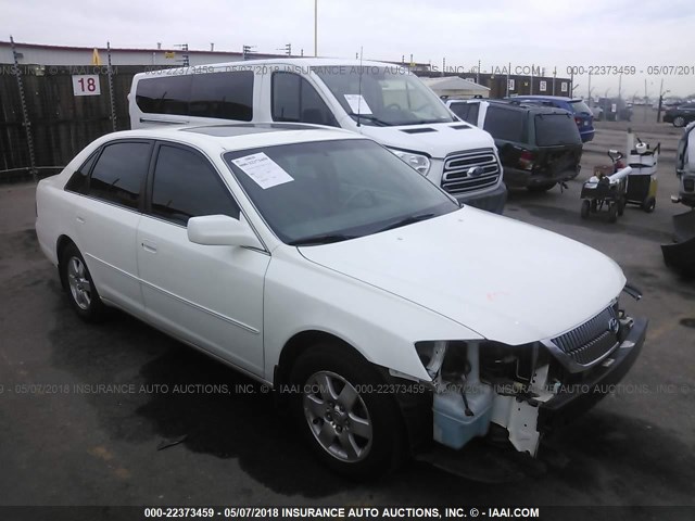 4T1BF28B52U260099 - 2002 TOYOTA AVALON XL/XLS WHITE photo 1