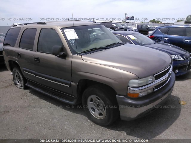 1GNEC13V04R178848 - 2004 CHEVROLET TAHOE C1500 TAN photo 1