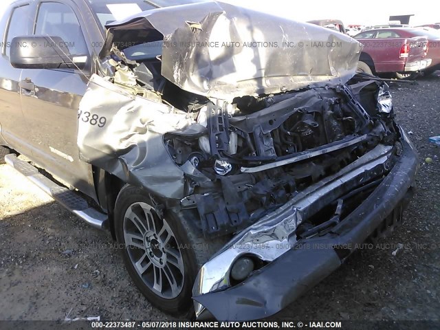 5TFRM5F15DX052004 - 2013 TOYOTA TUNDRA DOUBLE CAB SR5 Pewter photo 6