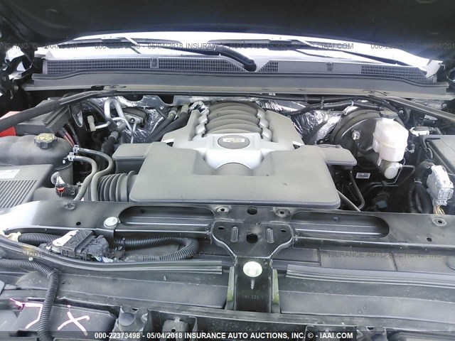 1GYS3HKJ2JR114318 - 2018 CADILLAC ESCALADE ESV LUXURY შავი ფოტო 10