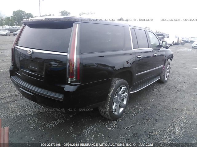 1GYS3HKJ2JR114318 - 2018 CADILLAC ESCALADE ESV LUXURY შავი ფოტო 4