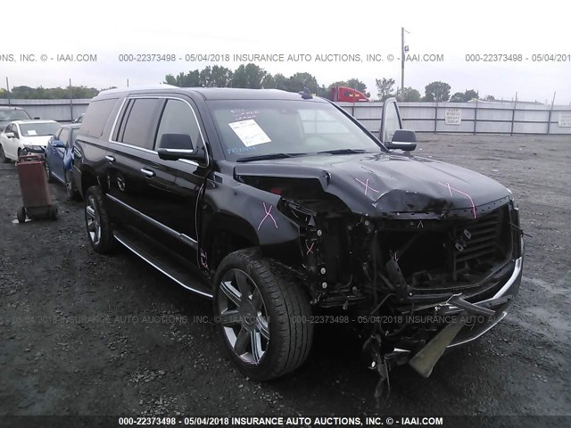 1GYS3HKJ2JR114318 - 2018 CADILLAC ESCALADE ESV LUXURY შავი ფოტო 6