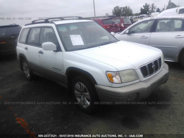 JF1SF65531H729228 - 2001 SUBARU FORESTER S Ağ foto 1