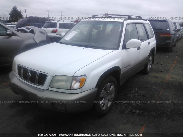 JF1SF65531H729228 - 2001 SUBARU FORESTER S Ağ foto 2