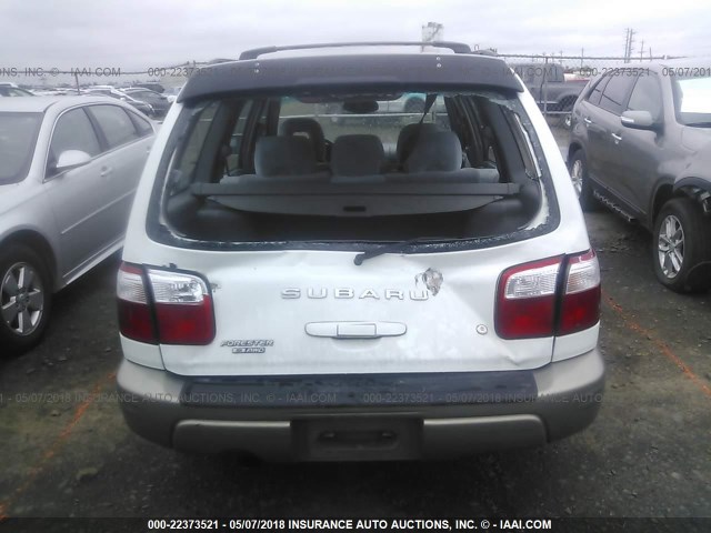 JF1SF65531H729228 - 2001 SUBARU FORESTER S Ağ foto 6