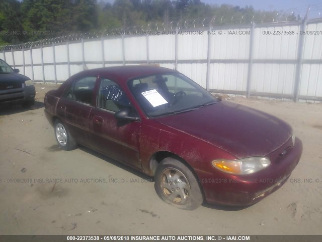 3FAFP13P62R107034 - 2002 FORD ESCORT RED photo 1