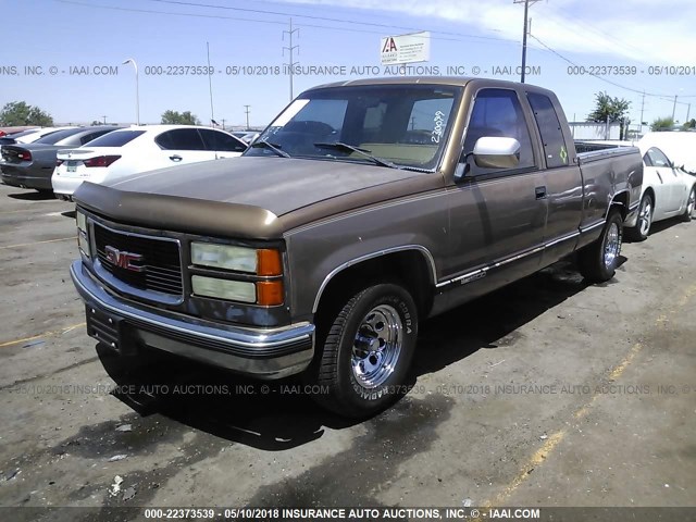 2GTEC19K2R1592638 - 1994 GMC SIERRA C1500 GOLD photo 2