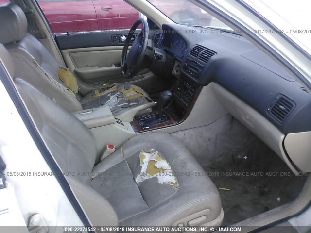 JH4KA7677SC001777 - 1995 ACURA LEGEND LS Ақ фото 5