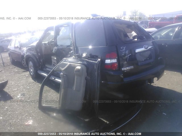 1FMEU75848UA83966 - 2008 FORD EXPLORER LIMITED 黑色 照片 3
