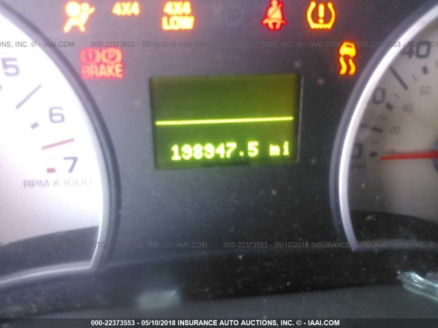 1FMEU75848UA83966 - 2008 FORD EXPLORER LIMITED 黑色 照片 7