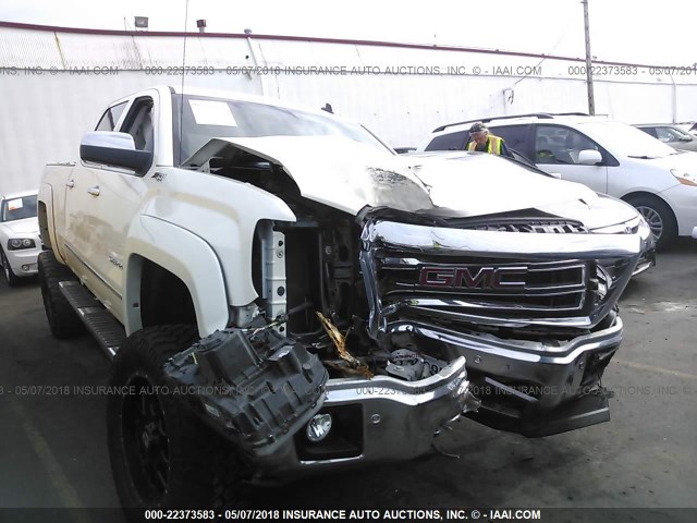 3GTU2VEC2EG407767 - 2014 GMC SIERRA K1500 SLT WHITE photo 6